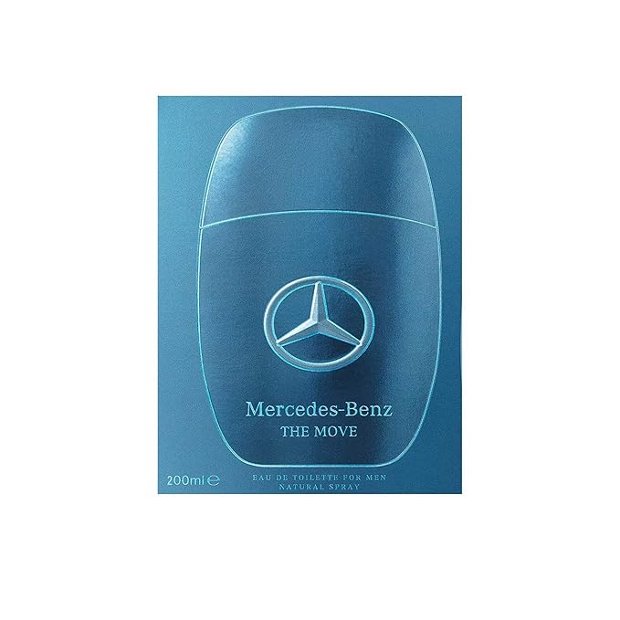 Mercedes-Benz The Move Eau De Toilette Spray for Men, 6.7 Ounce