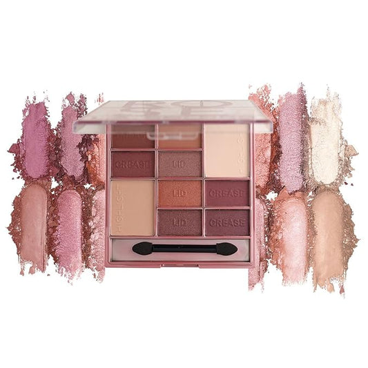 L.A. COLORS Color Block Eyeshadow, Rose CES136