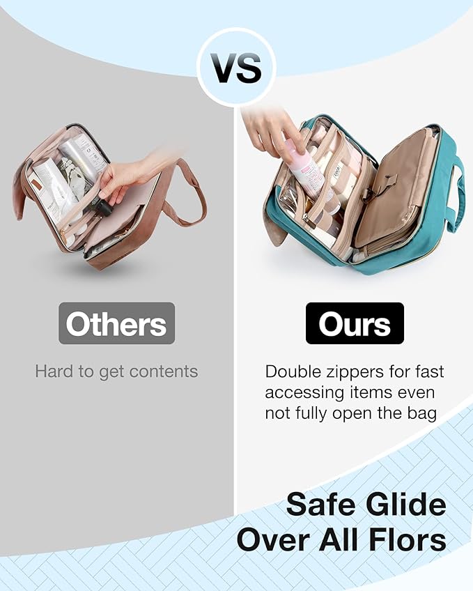 Bagsmart toiletry bag hanging travel