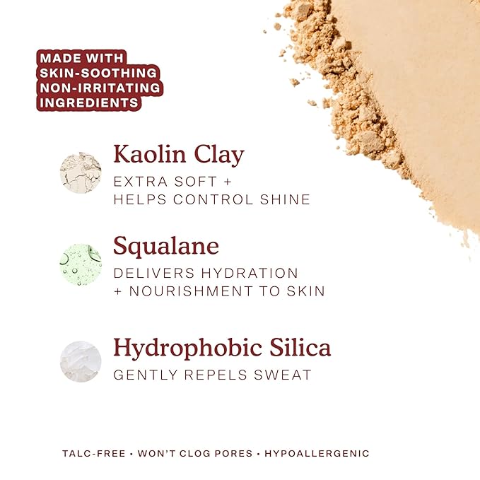 Tower 28 GetSet™ Talc-Free Setting Powder – Blurring, Soft Matte, Sweat-Proof & Transfer-Proof – Hydrating, Sensitive Skin Safe, Vegan & Cruelty-Free – Translucent Trestles