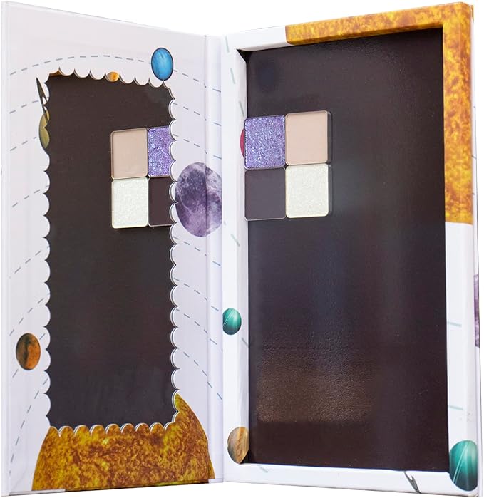 Empty magnetic palette with Mirror,Like a Book Fashionable