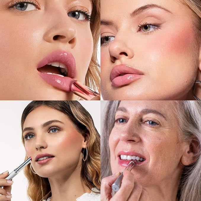 Honey Lipstick Tinted Lip Balm, Sheer Lightweight Lip Stain for All Skin Tones, Moisturizing Nourishing Lipstick for Women All Skin Tones, a Hint of Natural Cherry Tint, Pink Honey