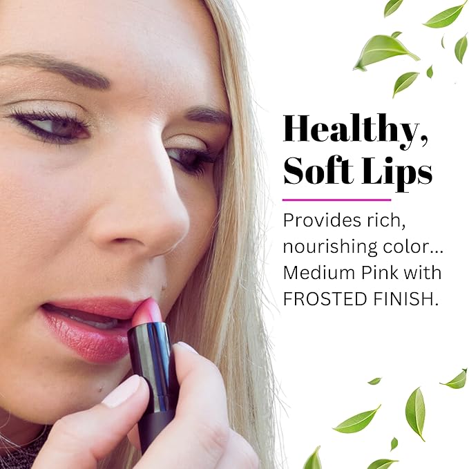 Fifth & Skin BOTANICAL Lipstick (CHERRY PLUM) | Made in USA | Vegan | Natural | Organic | Cruelty Free | Paraben Free | NO Lead | Moisturizing Color that's Good for your Lips!