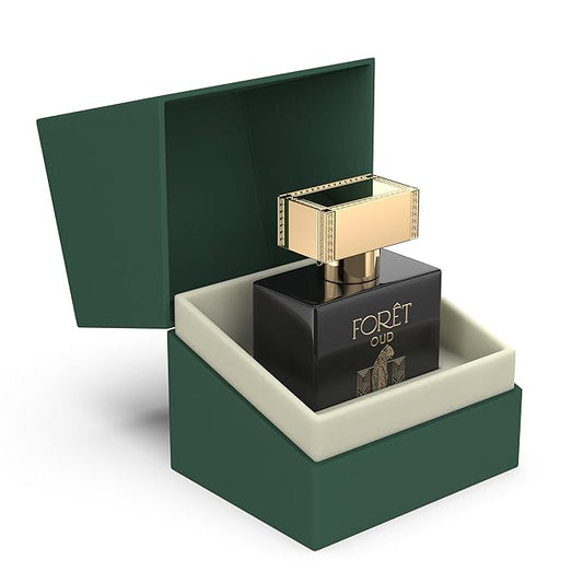 Liberty Oud Perfume for Men, 3.4 Oz Foret Premium Oud Perfumes Anniversary Edition Long-Lasting Eau de Perfume, Luxury Woody Fragrance for Men, Perfume Spray