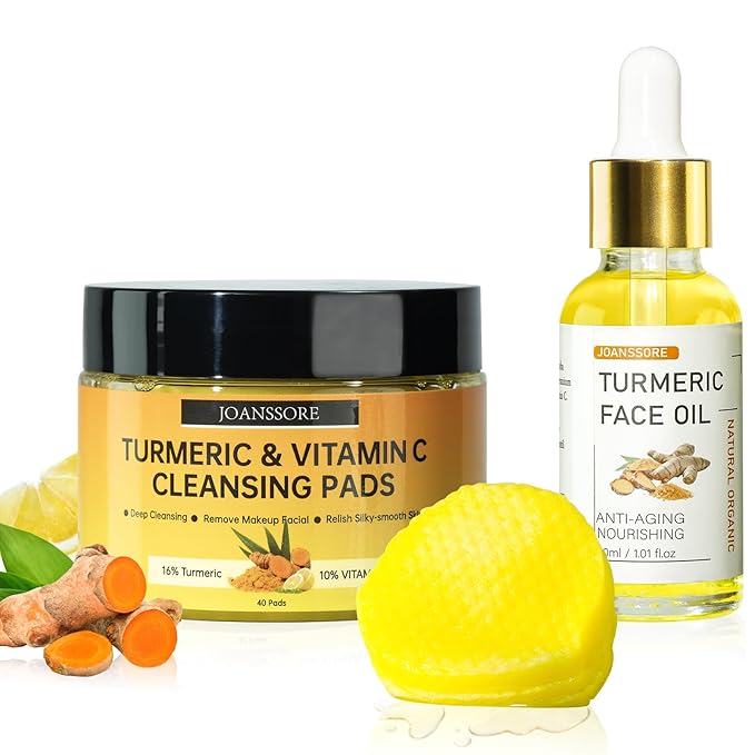 40 pads turmeric cleansing pads
