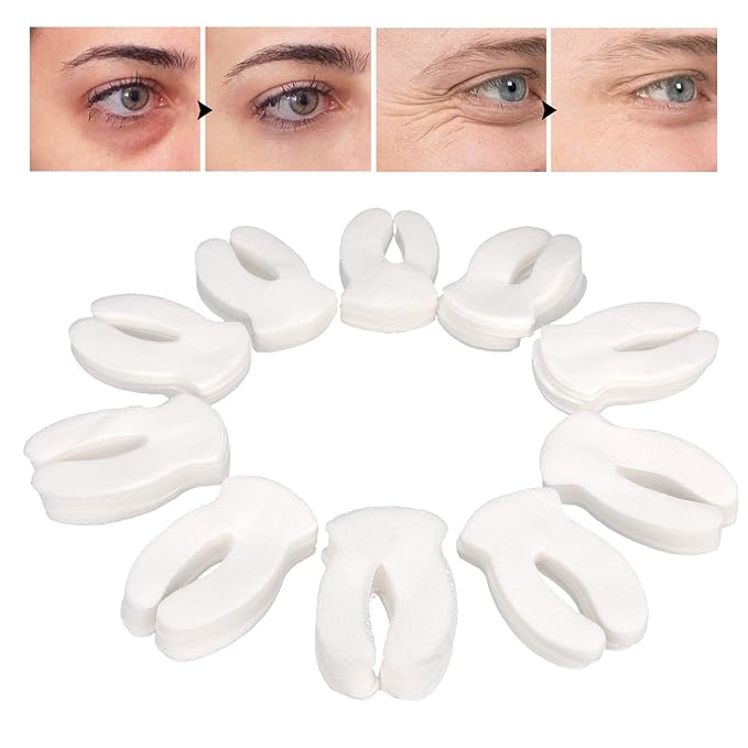 Sonew DIY Beauty Salon Eye Mask, 800pcs, Ultra-Thin, Plant Fibers, Moisturizing, Unisex, Pads, Sheet