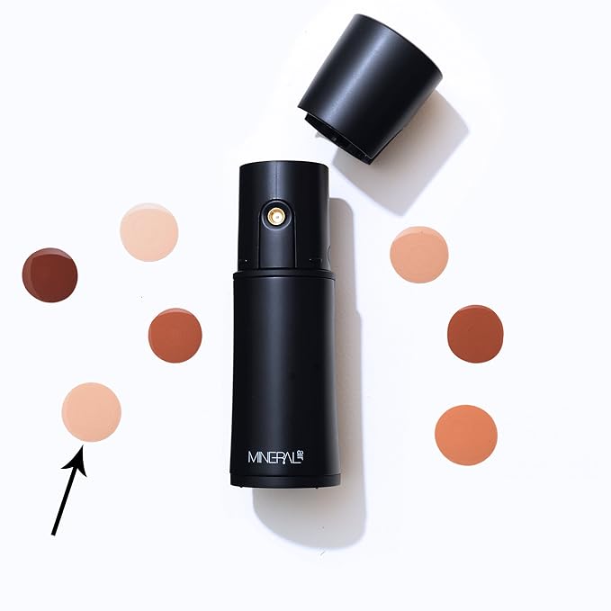 Mineral Air Four-in-One Foundation for Mineral Air Mist Device—Color, 28 ml, Standard Size - Light