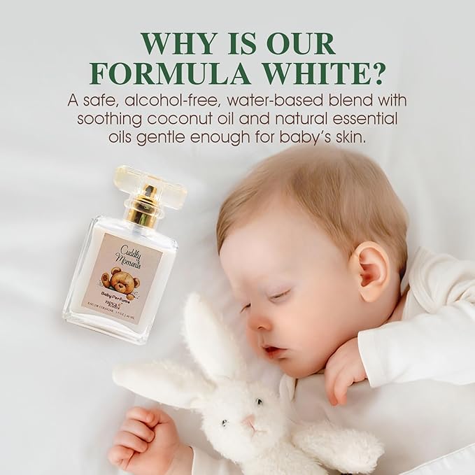 Nova Scents| Baby Cologne| Baby Perfume| Alcohol Free, Hypoallergenic, Paraben Free| Floral, Fresh, Powdery| Gentle Scent for Babies & Toddlers| 1.7oz, 50 ml- Cuddly Moments