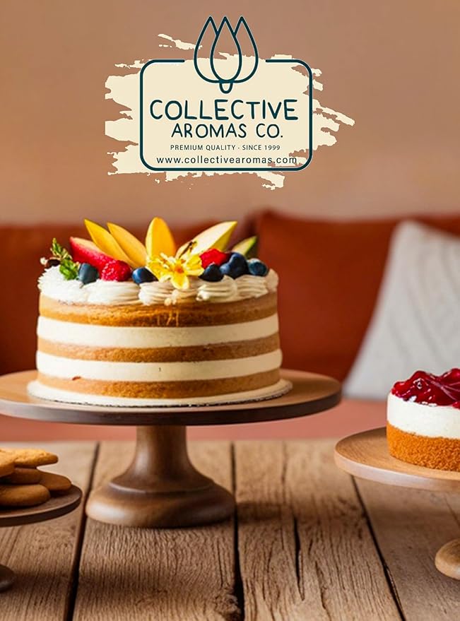 Orange Emulsion for Baking - Natural Flavoring Blend for Cookies, Cakes, Ice Cream, Smoothies, Beverages & More - 16 fl oz Kosher, Pure Orange Emulsion by Collective Aromas Co.