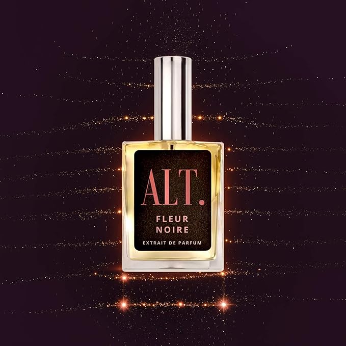 ALT. FRAGRANCES Fleur Noire 100ml Inspired by BlackOpium Extrait de Parfum Long Lasting Perfume for Women, Signature Scent Women’s Fragrance