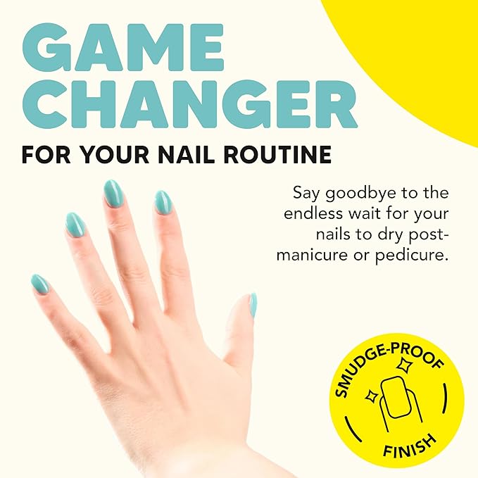 Onyx Professional Nail Polish Dryer, 7.5 oz - Rapid Drying, Fast Drying Spray, Salon Style Results Nail Dryer