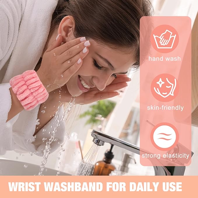 Women's wrist towels for washing