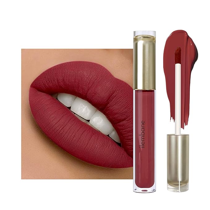 Rose Mauve Liquid Lipstick - Long-Lasting, Smudge-Proof, Transfer-Resistant Lip Color,Waterproof, Non-Transfer Formula (Pure Essence)