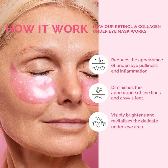 Enaskin naturals brightening eye masks: