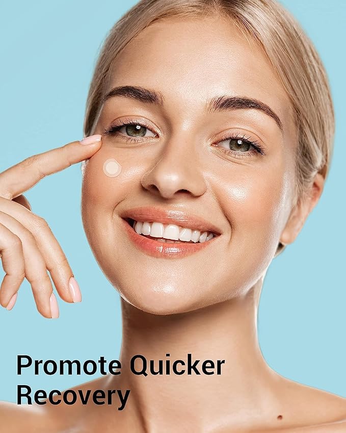 MADECA DERMA Ready Cure Patch Original – Hydrocolloid Acne Patches, Large Pack for Long-Term Use, Multi-Size for Spot, Pimple, Zits & Blemishes Coverage, Ideal for Daily Use (100 Patches / 10,12,14mm)