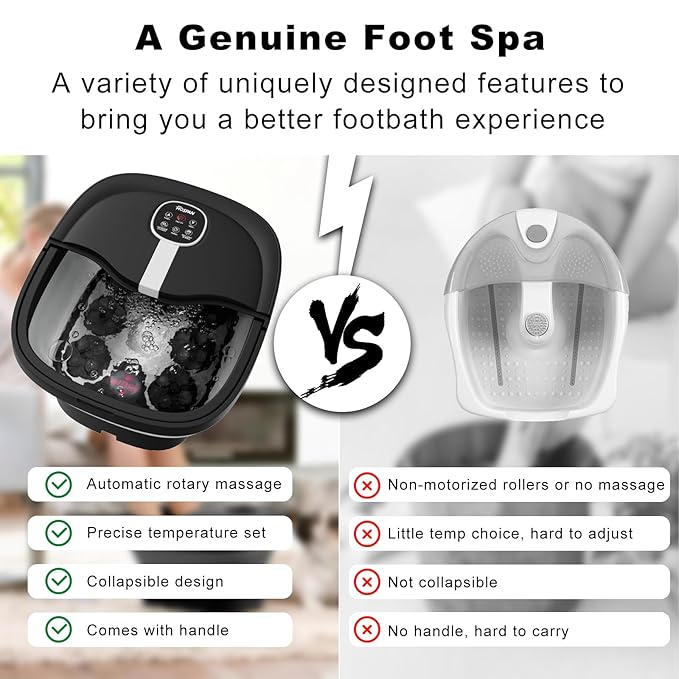 HOSPAN Collapsible Foot Spa Electric