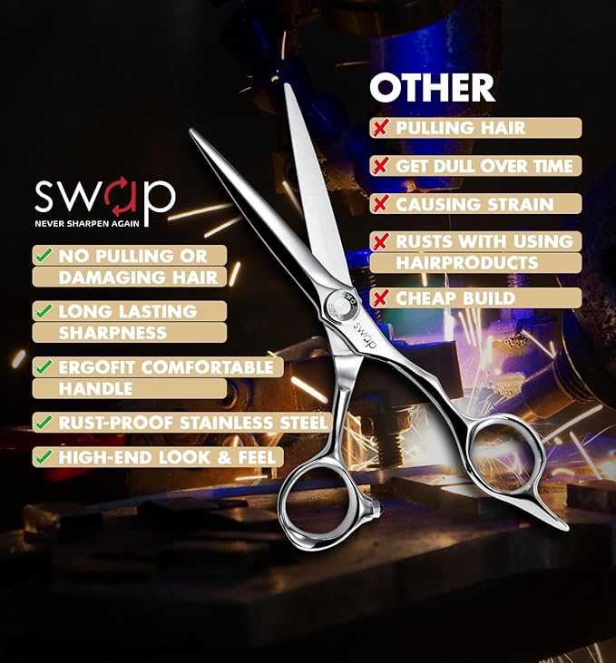 SWAP Professional Hair Cutting Scissors