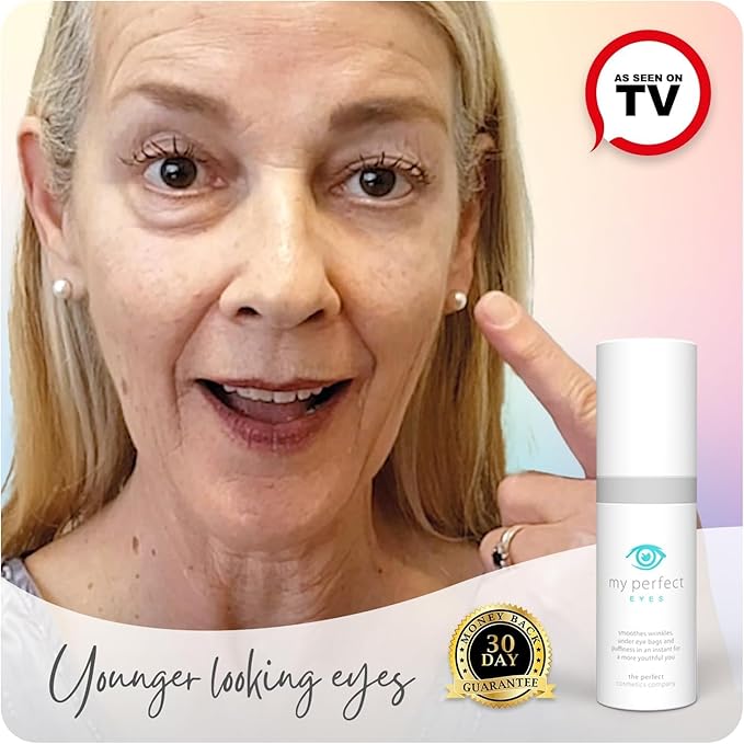 My Perfect Eyes 20ml, 200 Applications, Penny Lane, Instant Results, Clinically Proven, Anti-Ageing Serum UK Original Formula, Science-Backed Anti-Wrinkle Serum. As Seen on TV.