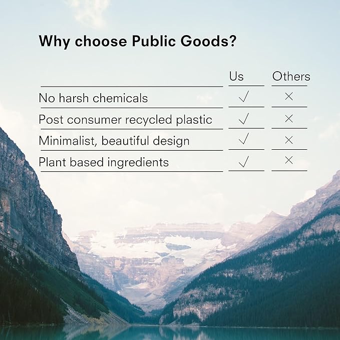 Public Goods Conditioner for Women & Men | Natural Conditioner to Protect & Moisturize Dry Hair | Made with Organic Essential Oils | Sulfate & Paraben Free | Vegan Friendly | 12 Fl Oz Bottle