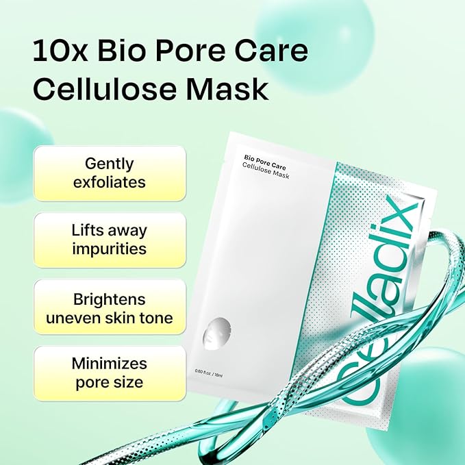 Celladix Pore Care Clarifying Duo | 131 Serum + Bio Pore Mask - Two-step solution for visible pores