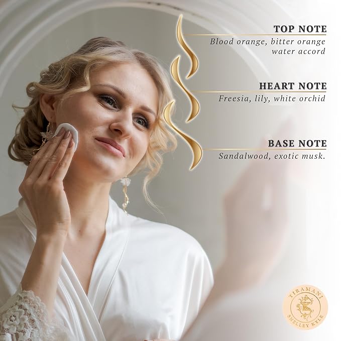 Talc-Free Body Powder for Women for Daily Use and After Bath with Fragrant Dusting Powder - Tiramani 365 g (Puff not Included)