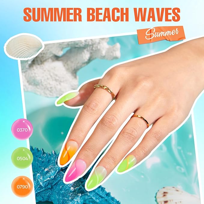 MEFA 35 Pcs Gel Nail Polish Set, 32 Colors All Seasons Collection Gel Nail Polish Kit with Base Coat No Wipe Glossy/Matte Top Coat Blue Red Pink Nail Art Manicure DIY Salon Home Gifts for Women Girls