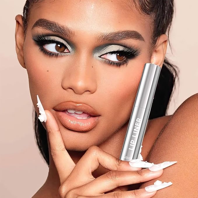 Lip Stain Peel Off - Lip Liner Long-wear & Waterproof Moisturizing Lip Stain with Matte Finish, Transfer-Proof, Non-Stick Cup Lip Tint Stay On All Day (Rose)