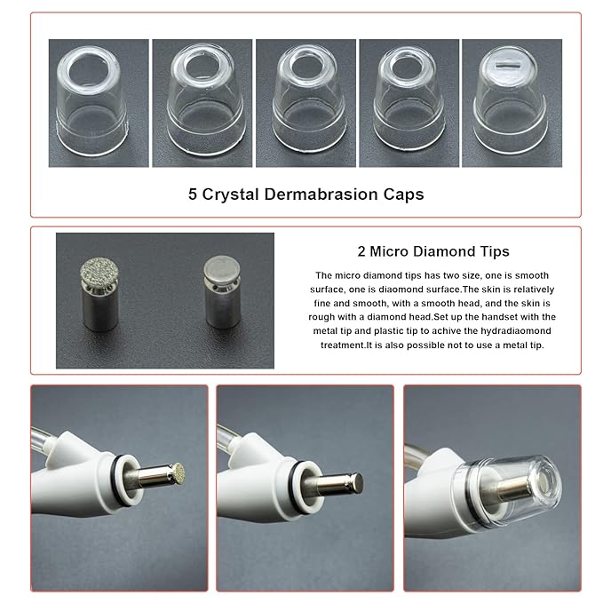 Water Diamond Peel Micro Diamond dermabrasion Machine SPA Water Peel System Facial Skin peeling cleaning ETSPA90