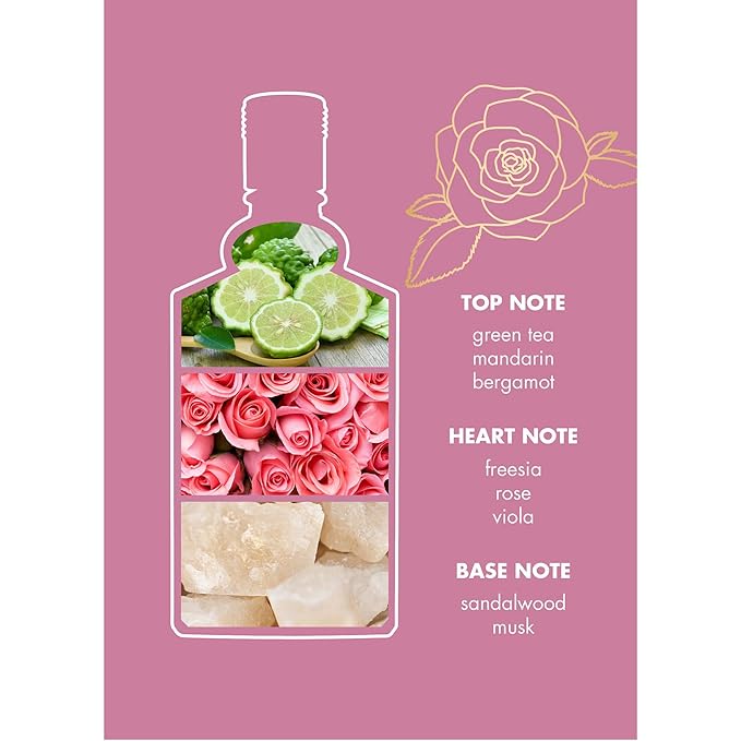 4711 Floral Collection Rose by Muelhens for Women - 3.4 oz EDC Spray