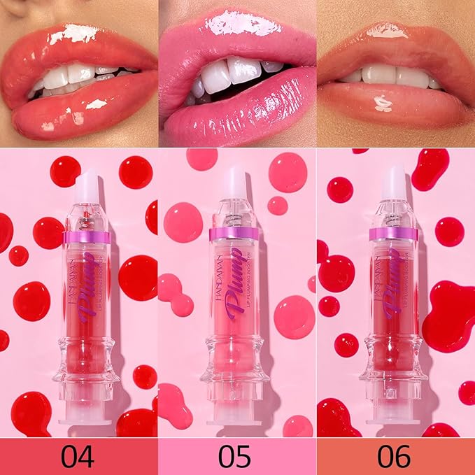 Natural Spicy Lip Plumping Booster Lip Girls(3PC)