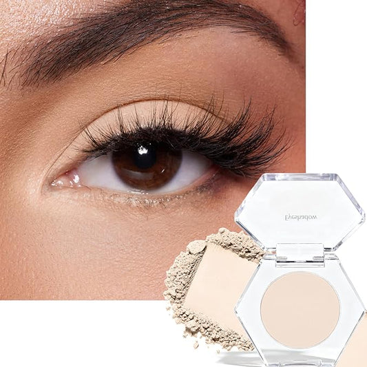 Beige Matte Eyeshadow, Single Neutral Beige Nude Eyeshadow Palette Matte Highlighter Makeup Pressed Powder Eye Shadow Compact Eye Primer Eyeshadow Base for Women, #30