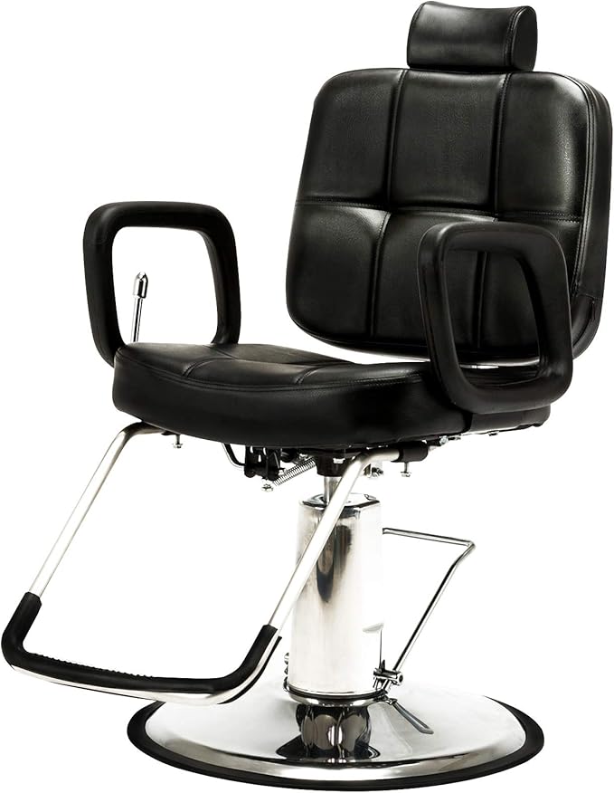 Artist hand Hydraulic Recline Barber Chair Salon Chair for Hair Stylist Heavy Duty Tattoo Chair Shampoo Beauty Salon Equipment