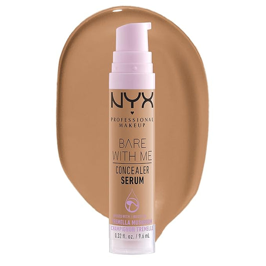 NYX PROFESSIONAL MAKEUP Bare With Me Concealer Serum, Concealer Makeup For Up To 24Hr Hydration - Sand