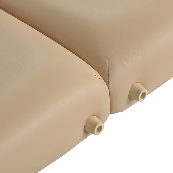 Master Massage 30" Del Ray Pro Portable Massage Table Package, Sand Color, Luxurious with 3" Thick Cushion of Foam