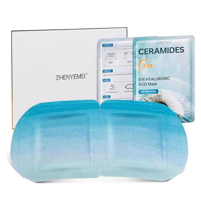 2 PCS Steam Eye Masks for Dry Eyes Warm Sleep Eye Mask