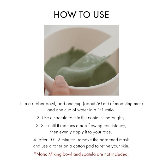 leegeehaam Dr.Ceuracle Expert Spirulina Cooling Modeling Face Mask - Korean Skincare Jelly Face Mask for Glass Glow Skin, DIY Home Spa (1kg / 35.24 oz.)