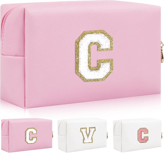 Personalized initial letter patch makeup