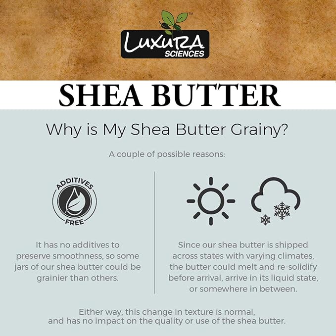 African Shea Butter | 100% Pure & Unrefined Raw Shea Butter for Skin & Hair | Deep Moisturizer for Face, Body & Scalp | Ideal for DIY Lotion, Soap Making & Lip Balm | 7.05 Oz (200g)
