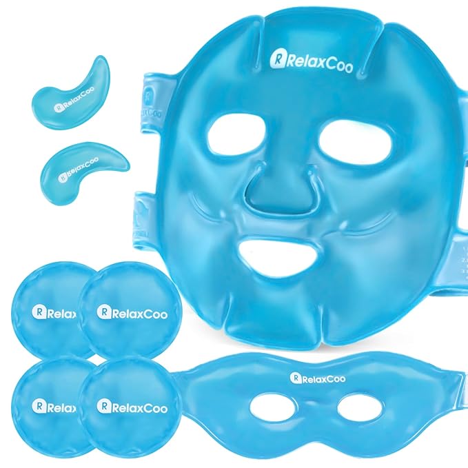 Ice face eye mask for