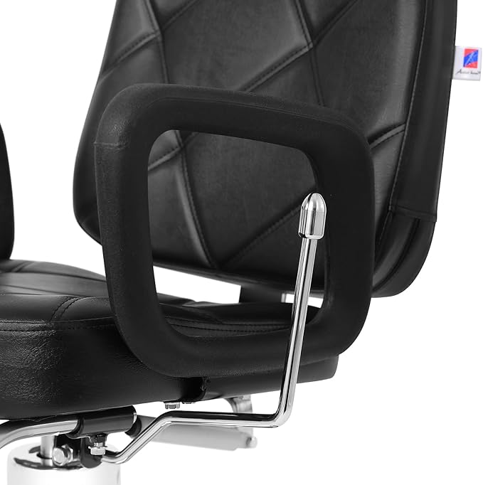 Artist hand Hydraulic Recline Barber Chair Salon Chair for Hair Stylist Heavy Duty Tattoo Chair Shampoo Beauty Salon Equipment Left Handed