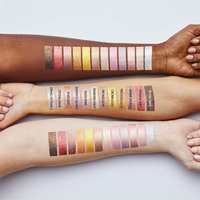 L'Oreal Paris Brilliant Eyes Shimmer Liquid Eye Shadow, Longwearing Lasting Shimmer, Crease Resistant, Flake-Proof, Precision Applicator, Quick Dry, Non-Greasy, Amber Sparkle, 0.1 oz.