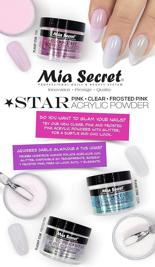 Mia Secret Acrylic Powder STAR PINK 2 oz