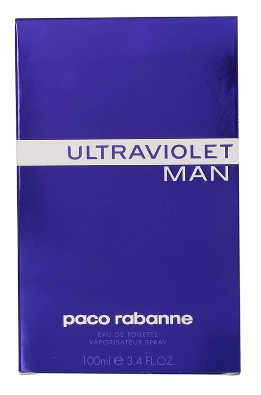 Ultraviolet Men Eau-de-toilette Spray by Paco Rabanne, 3.4 Ounce
