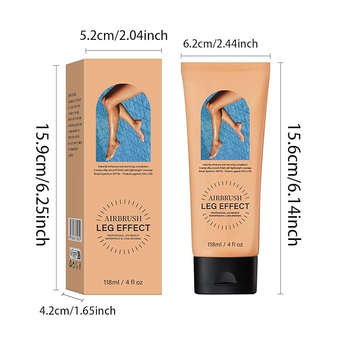 Leg Makeup Waterproof No Transfer,Flawless Full Coverage Legs Body Scar Tattoo Cover Up Makeup Waterproof Long Last Concealer for All Skin Tones. 02# Medium