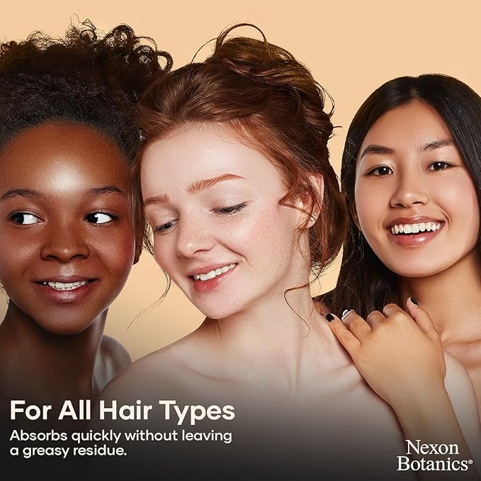 Mint Rosemary Oil for Hair Growth 2 fl oz – Lightweight, Non-Greasy Formula with Peppermint – Strengthens Strands for Healthier, Thicker Look – Nexon Botanics