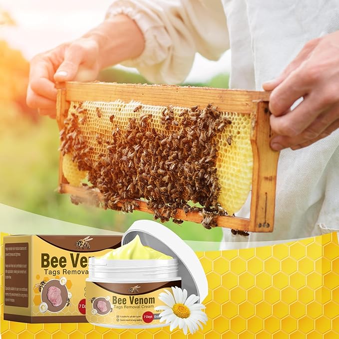2PCS Bee Venom Comprehensive Cream,Bee Venom Skin Care Cream，Advanced Bee Venom Therapy Cream for All Skin Types