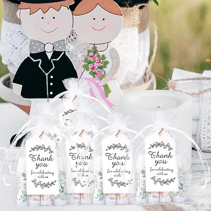 48 Set Bridal Shower Lip Balms Proposal
