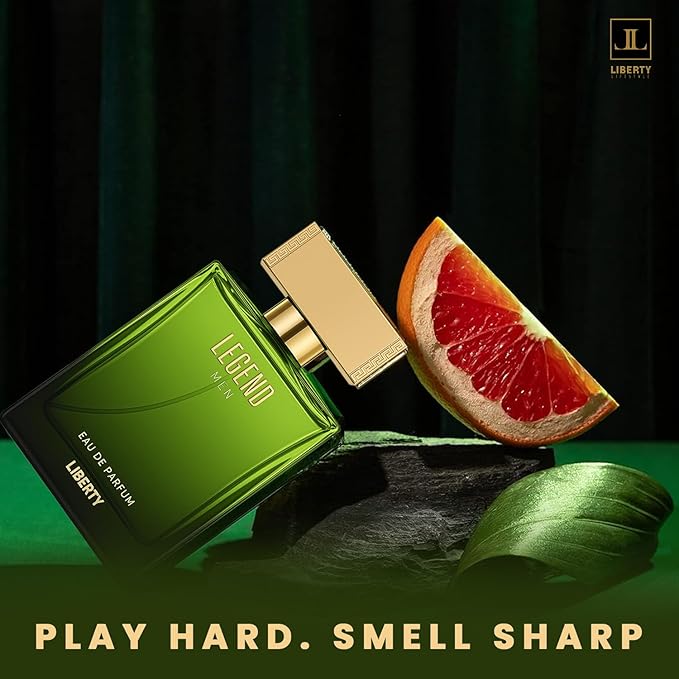 Liberty Legend Eau de Parfum for Men - Long Lasting Perfume with Bold Oriental Woody Notes, Signature Luxury Fragrance for Confidence Style Attraction, Perfume for men, Gift For Men,100ml