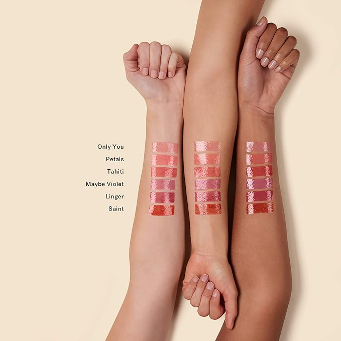 ILIA - Balmy Gloss Tinted Lip Oil | Smoothing Lip Color, Never Sticky | Hydrate, Plump + Moisturize with Hyaluronic Acid | Vegan, Cruelty + Gluten-Free (Only You, 0.14 fl oz | 4.3 ml)