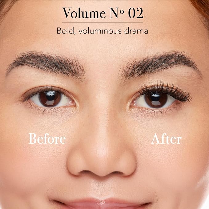 Pro Lash SoftWear Starter Lash Clusters Kit - Seamless, Lightweight Lashes - 7-Day Cluster Eyelash Extensions - 3 Sets of False Eyelashes Plus Adhesive, Remover, Tweezers - Volume No. 02 Black